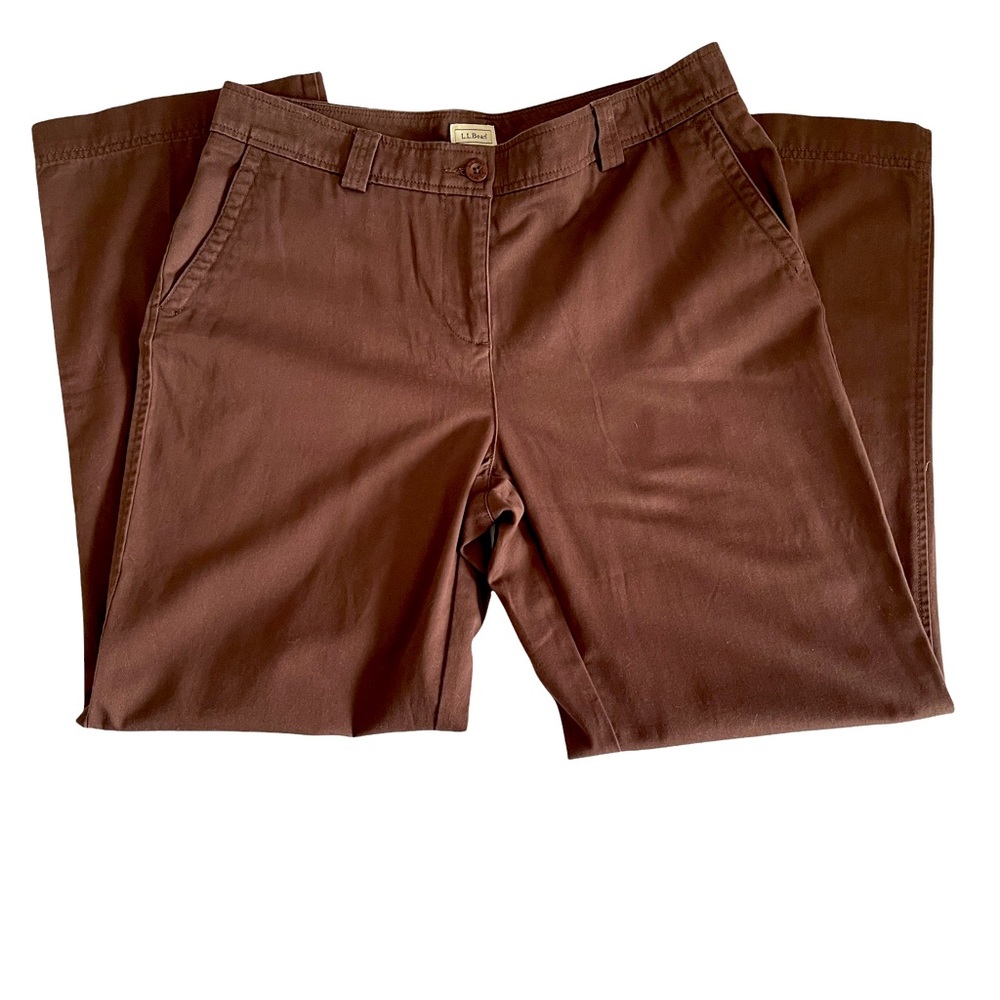 LLBean Women's Brown Casual Pant